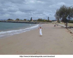 Raby Bay Beach at Cleveland, Queensland